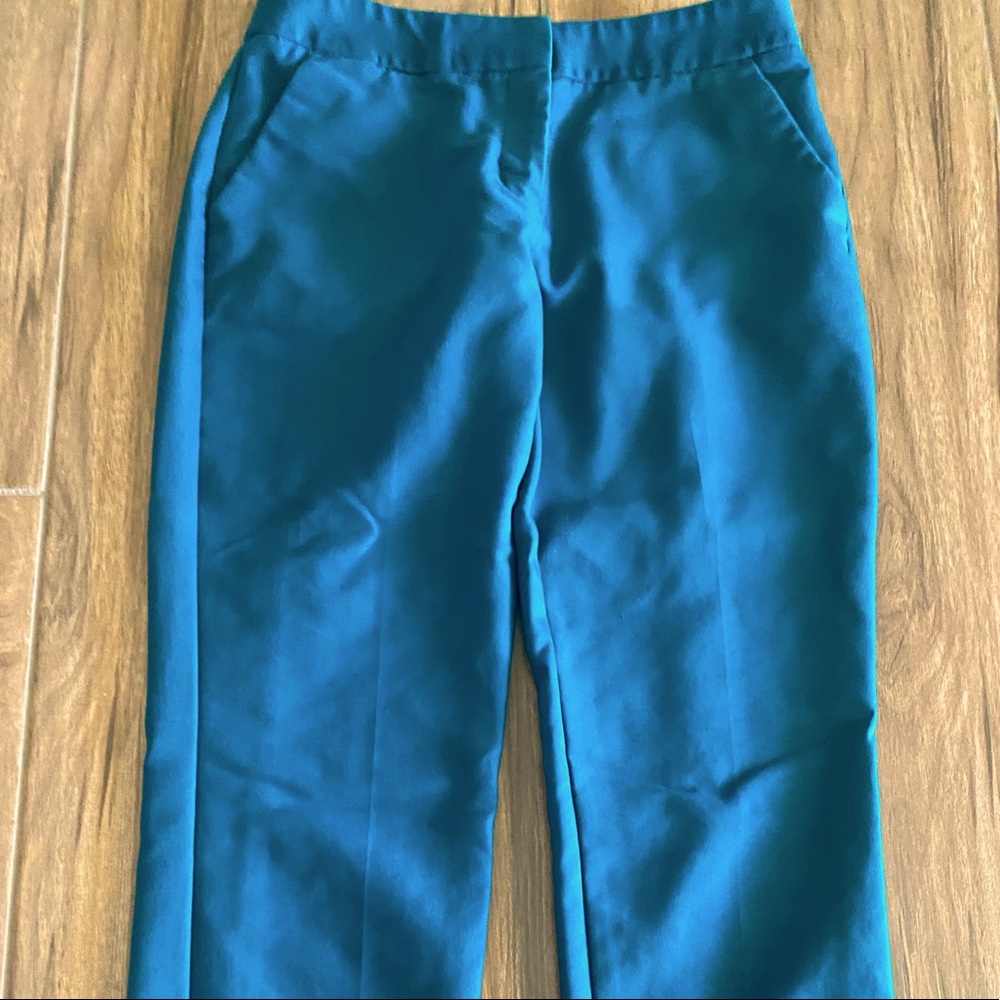 Teal Express work pants